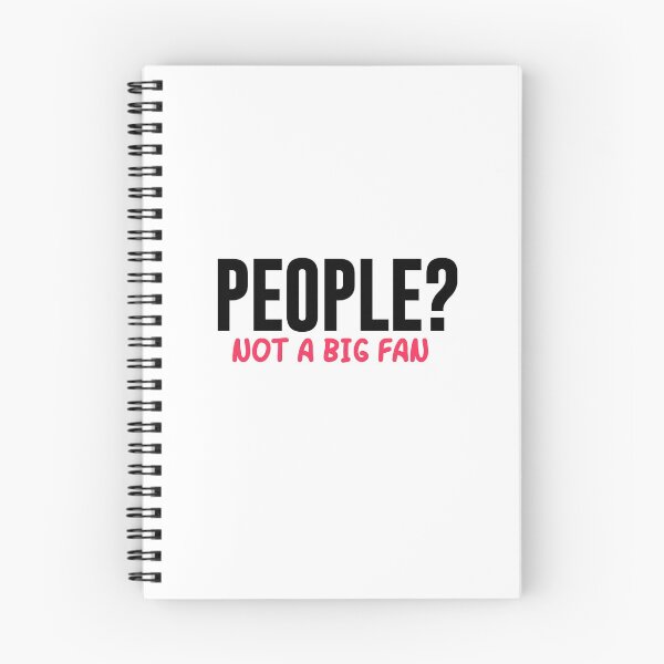 Item preview, People? Not a big fan. Funny t-shirt design. designed and sold by phassystore.