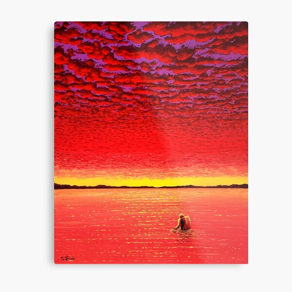Sundown Metal Print