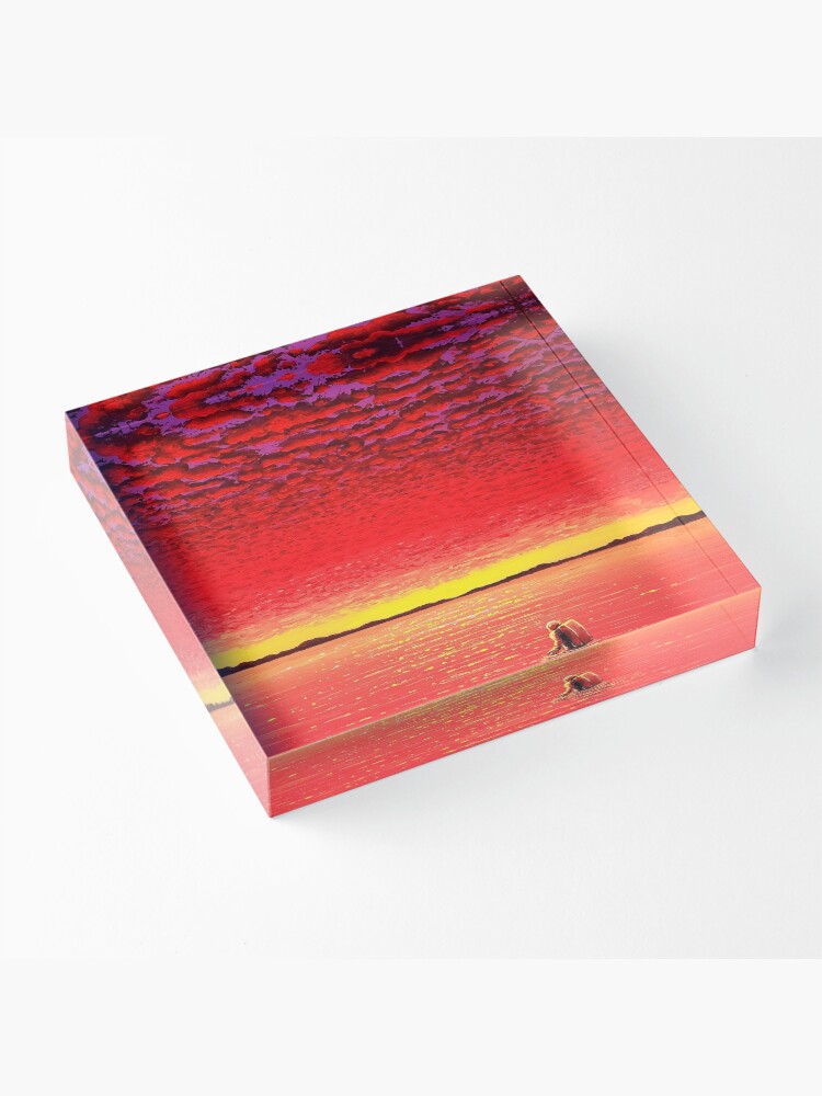 Alternate view of Sundown Acrylic Block