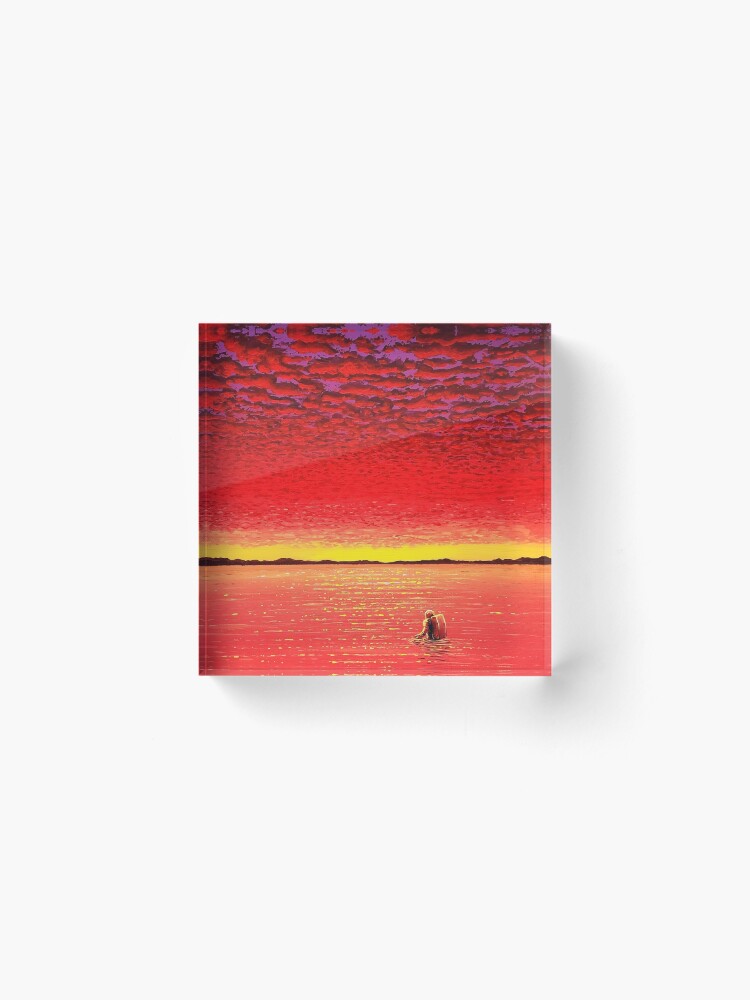 Alternate view of Sundown Acrylic Block