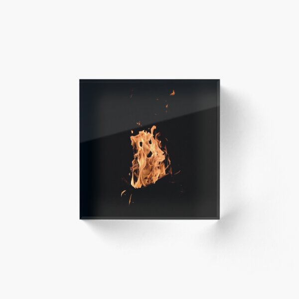 The Fire ghost Acrylic Block