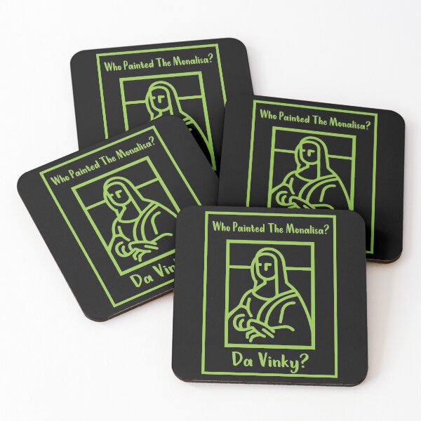 Item preview, Who Painted The Monalisa? Da Vinky? designed and sold by MJLdesigns.