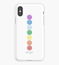 Sacred Geometry Chakra Align - Healing Collaboration iPhone Case