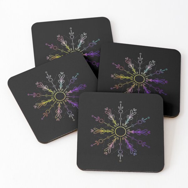 Item preview, Delicate Rainbow Snowflake designed and sold by Lucy-Georgia.