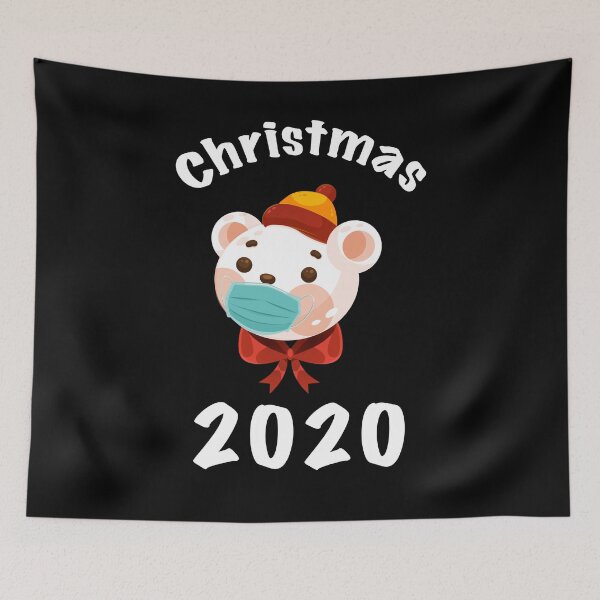 Item preview, Matching Family Christmas 2020 Polar bear Mask designed and sold by zackup.