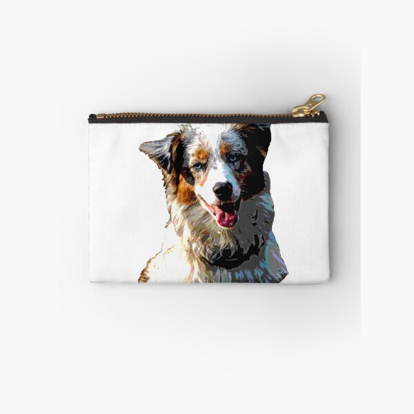 Item preview, Merle australian shepherd puppy posterized photo designed and sold by luisraultg.