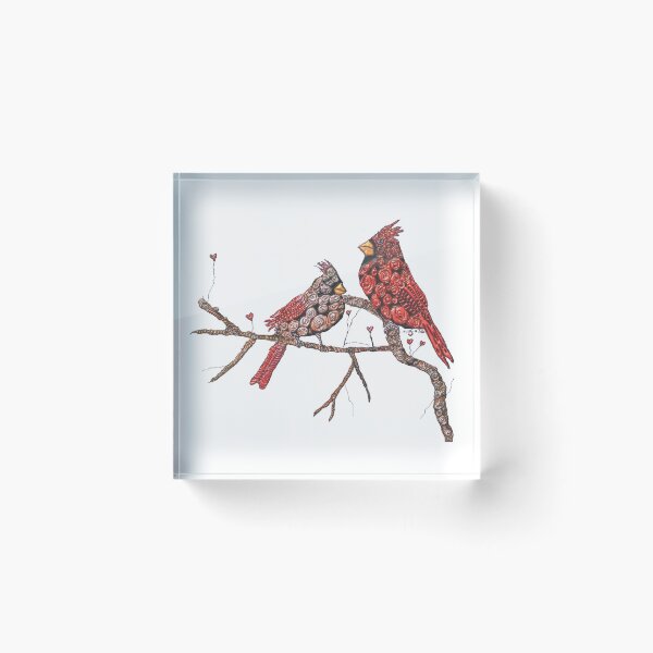 Artikelvorschau, Cardinals in Love Deux (2) -Variation entworfen und verkauft von Kimberly McGrath.