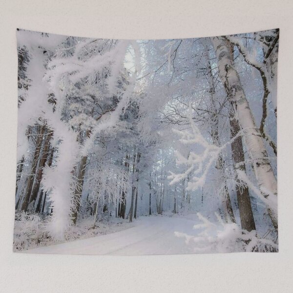 Item preview, The snowy path. designed and sold by Karine Dupras.