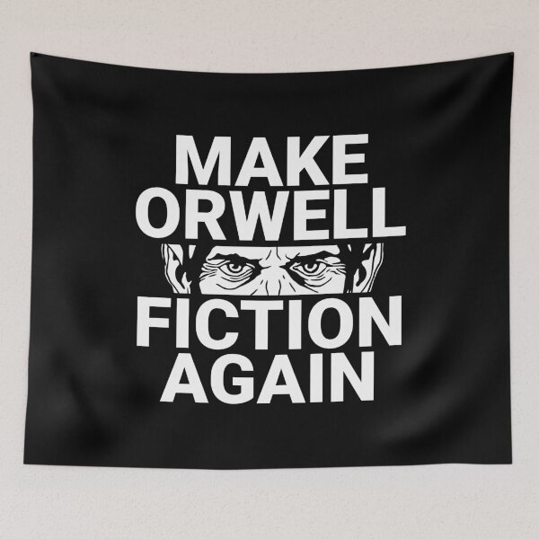 Item preview, Make Orwell Fiction Again designed and sold by NoveltyMerch.