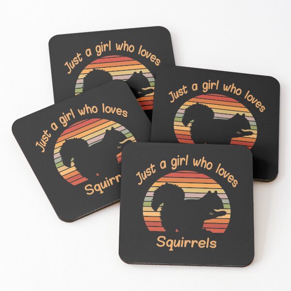 Item preview, Just A Girl Who Loves Squirrels designed and sold by HeatherPore.