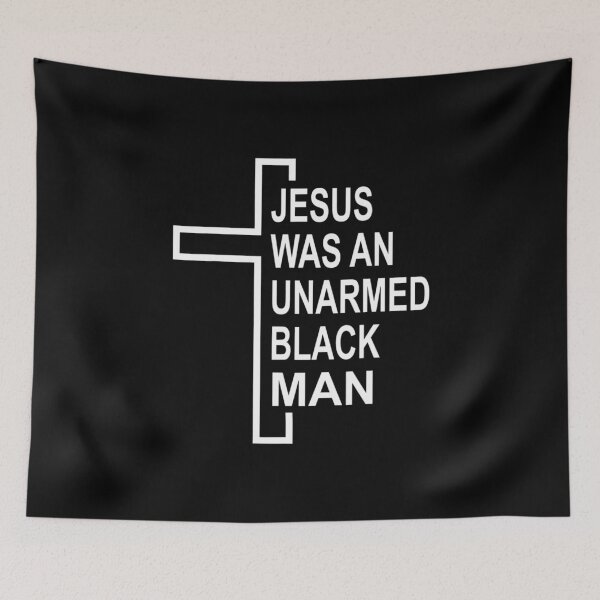Item preview, Jesus Was An Unarmed Black Man Religious Christian Gifts For Men and Women, Gift Halloween Day, Thanksgiving, Christmas Day designed and sold by DeckArtisticas.
