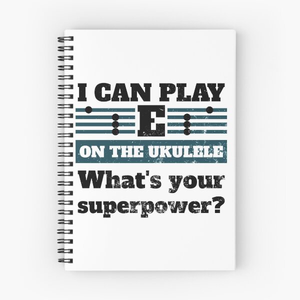 Item preview, E is my ukulele superpower | Funny music humor for uke lovers designed and sold by DeliriousSteve.