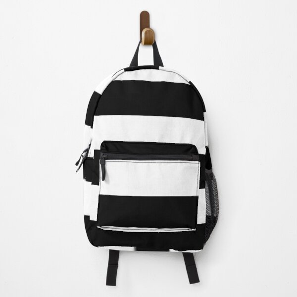 Item preview, Medium BLACK and WHITE Horizontal STRIPES designed and sold by RachelMacht.