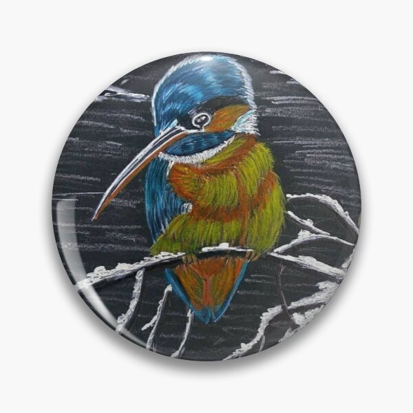 Item preview, Kingfisher print designed and sold by Sonia dutta_art.