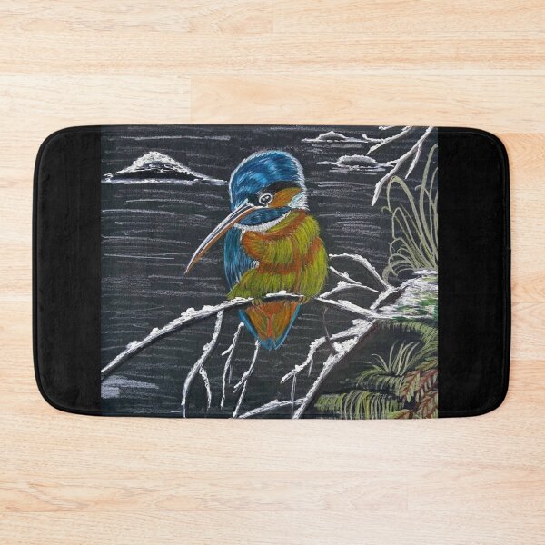 Item preview, Kingfisher print designed and sold by Sonia dutta_art.