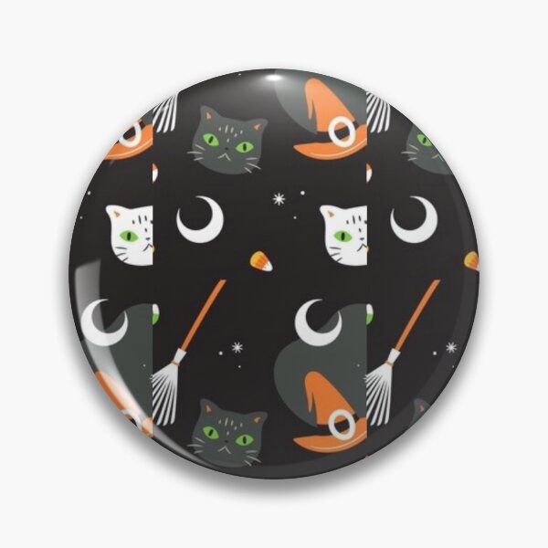 Item preview, Black, Gray, Orange, green, white, cute Halloween watercolor pattern, boo, witch, candy, bat, witch hat, pumpkin, latest Halloween bestselling, trending designed and sold by August-E.