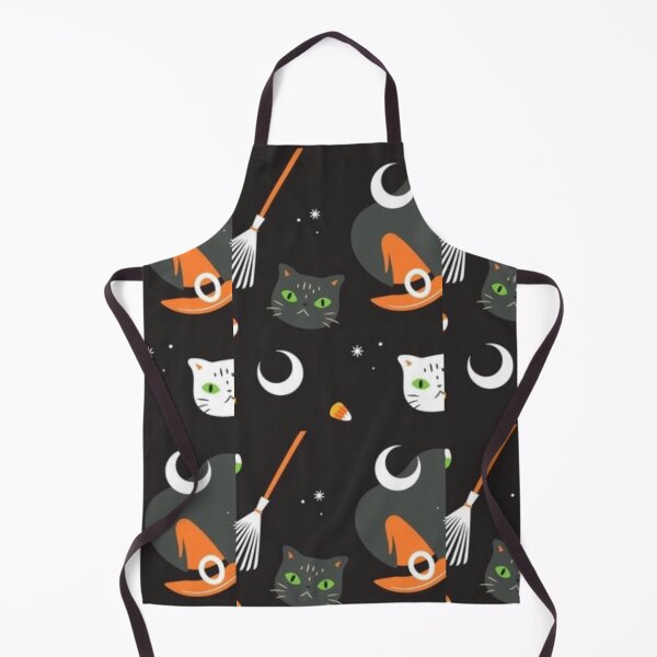 Item preview, Black, Gray, Orange, green, white, cute Halloween watercolor pattern, boo, witch, candy, bat, witch hat, pumpkin, latest Halloween bestselling, trending designed and sold by August-E.