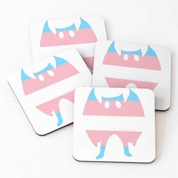 Item preview, Mothman trans pride (white background)  designed and sold by Alex Tal.