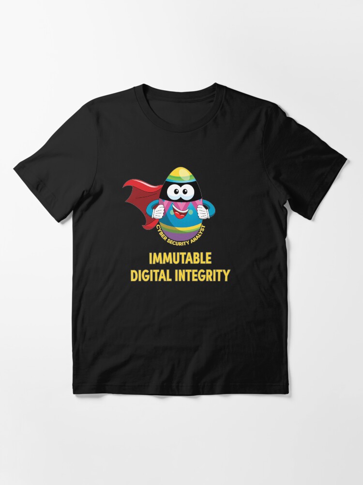 Alternate view of Cyber Security Analyst. Essential T-Shirt