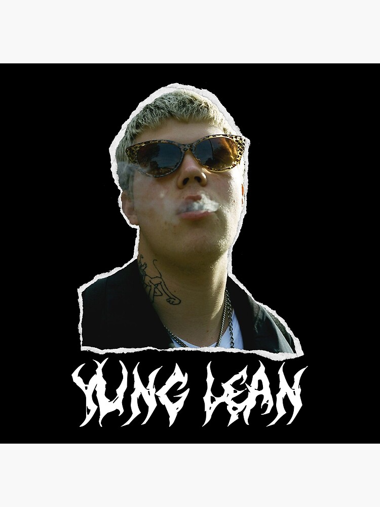 "Yung Lean Smoking" Poster by adampiencak | Redbubble