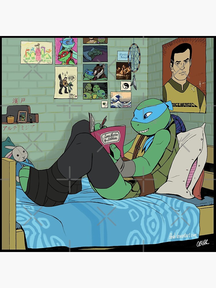 TMNT 2012 - Leo Art Board Print for Sale by TMNT-Raph-fan