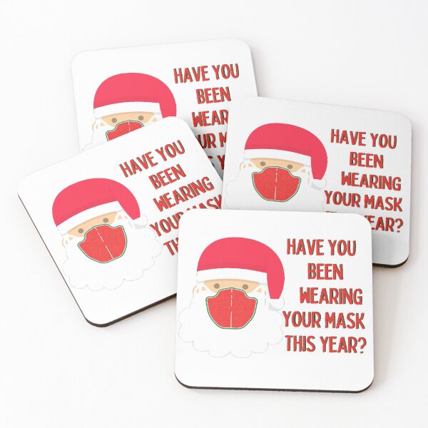 Item preview, Santa " Have you been wearing your mask this year?" designed and sold by Maria N.