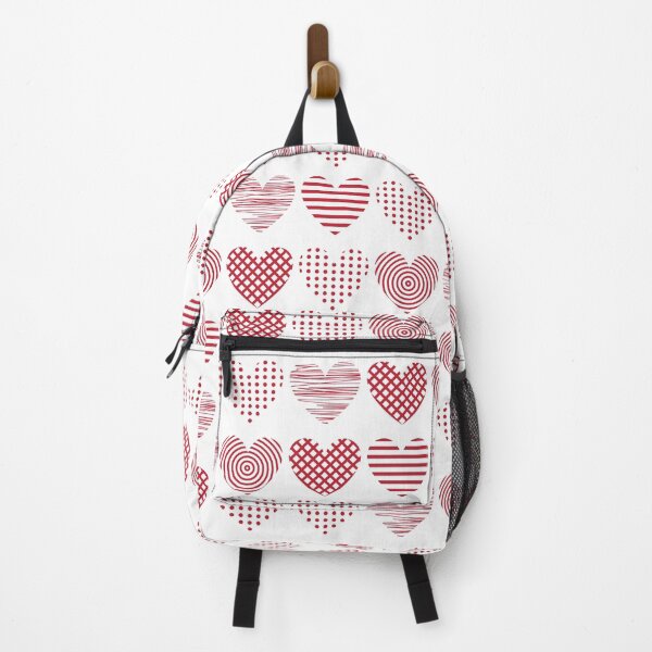 Item preview, Red Hearts Pattern. Textured Hearts Pattern. Doodle Hearts designed and sold by Infinite Patterns.