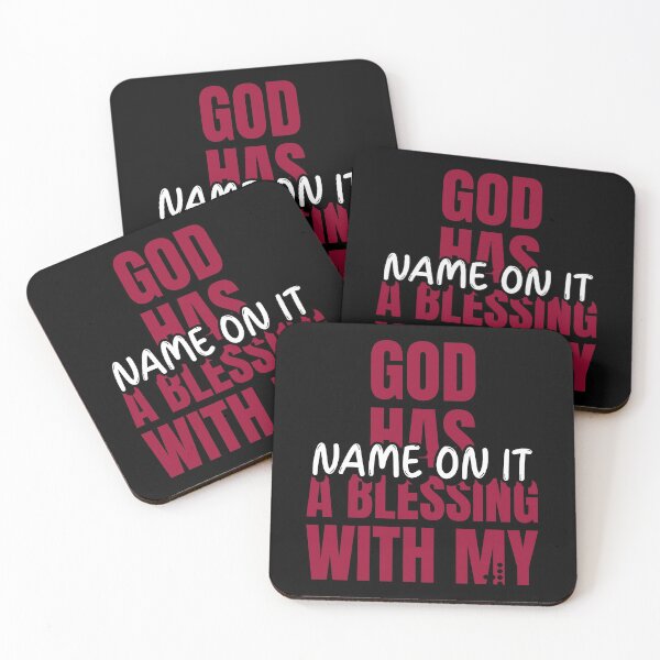 Item preview, God Has A Blessing With My Name On it designed and sold by Luvjesus2.
