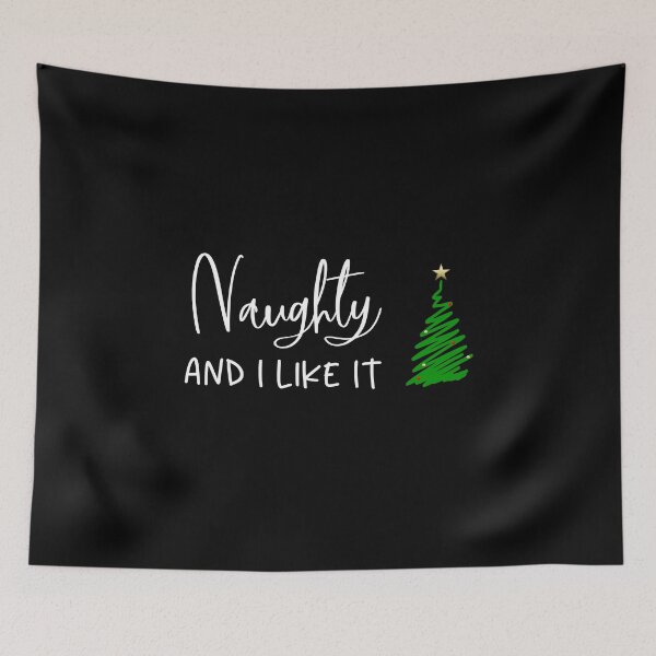Item preview, Naughty but I Like It Holiday List  designed and sold by Statement-Teez.