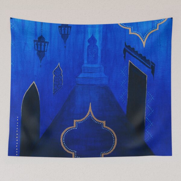 Item preview, Streets of Chefchaouen designed and sold by Carolin Bentbib.