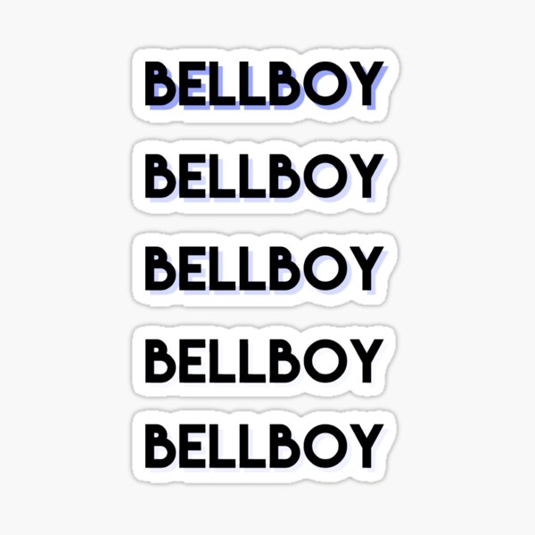BELLBOY Y BELLGIRL Pegatina