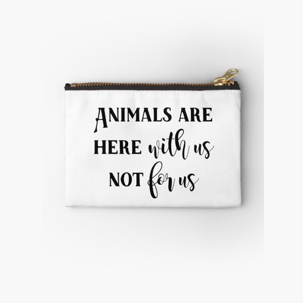 Item preview, Vegan - Animals are here with us, not for us designed and sold by doodle189.