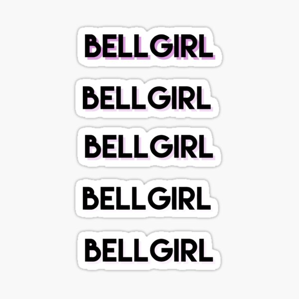 BELLGIRL y BELLBOY Pegatina