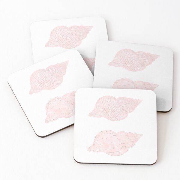 Item preview, Delicate Pink Shells designed and sold by Betsy Schrock Studio on Redbubble.