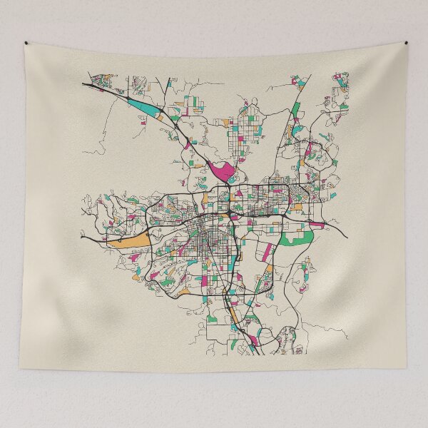 Item preview, Reno, Nevada Street Map designed and sold by A Deniz Akerman.