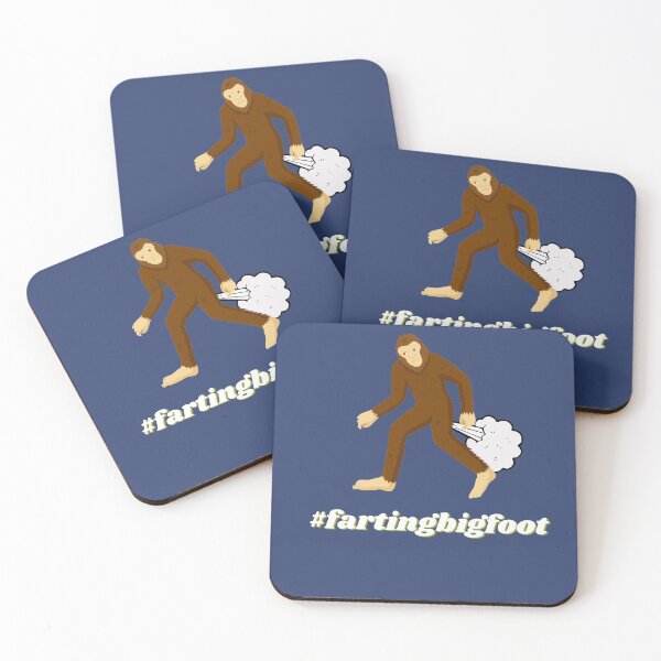 Item preview, #FartingBigfoot designed and sold by The Masked Designer.
