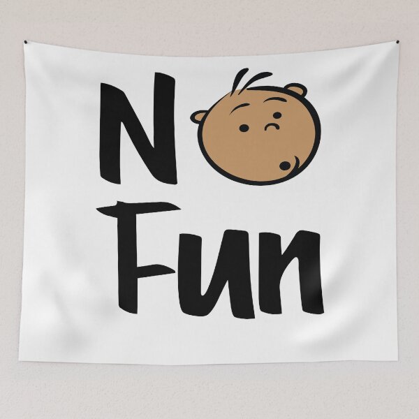 Item preview, No Fun African American Surprised designed and sold by ProjectX23.