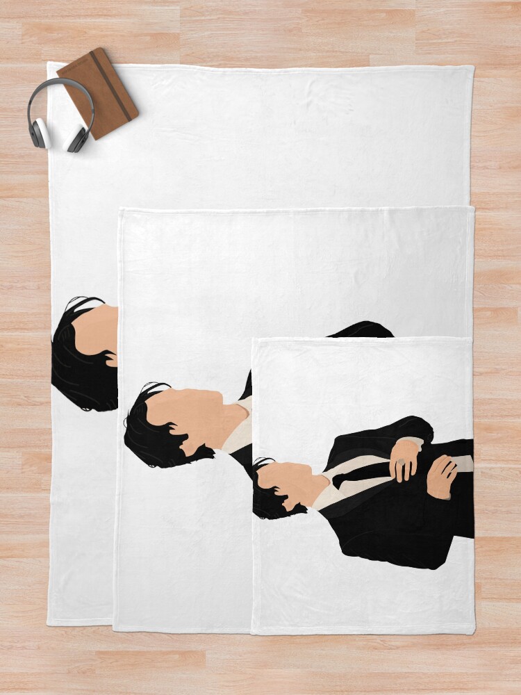 "Damon Salvatore" Throw Blanket by purplewings03 Redbubble