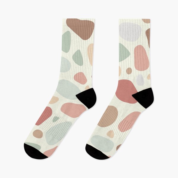 Item preview, Neutral Abstract shapes Terrazzo Marble Pattern  designed and sold by zedonee.