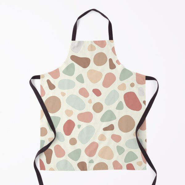 Item preview, Neutral Abstract shapes Terrazzo Marble Pattern designed and sold by zedonee.