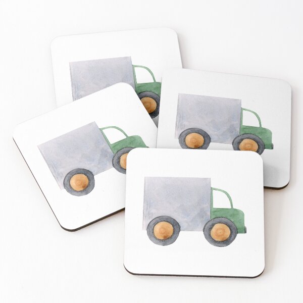 Item preview, Green Lorry designed and sold by pompomprints.