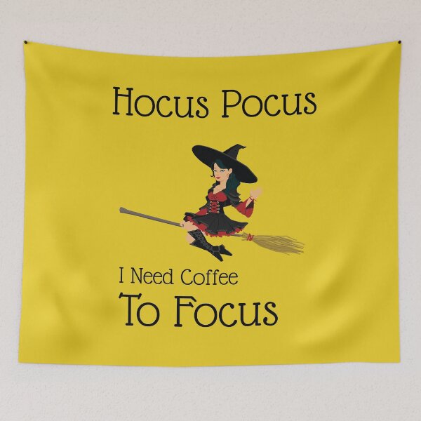 Item preview, Hocus pocus i need coffee to focus designed and sold by amrmab.