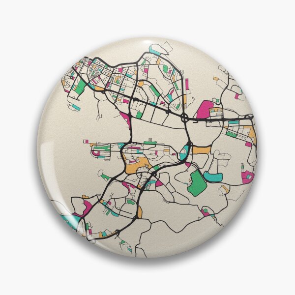 Item preview, Reykjavik, Iceland Street Map designed and sold by A Deniz Akerman.