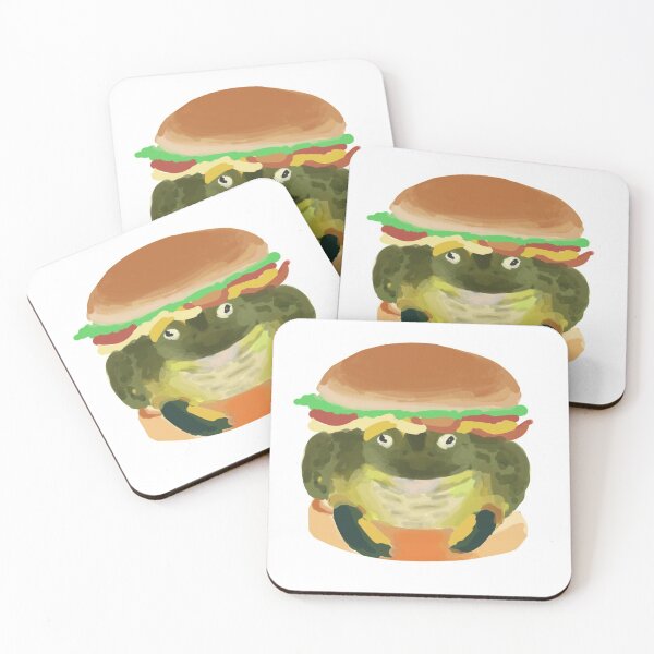 Item preview, Frog burger  designed and sold by OrangishJam.