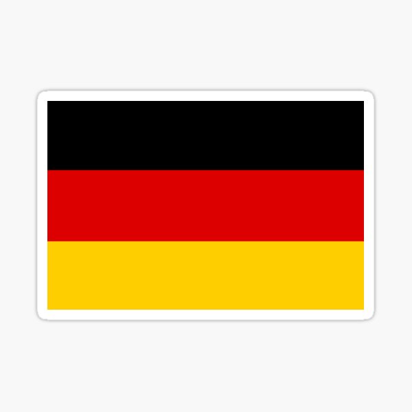 PA316 STICKER GERMANY PINUP AUTOCOLLANT FLAG ALLEMAND DRAPEAU GIRL 