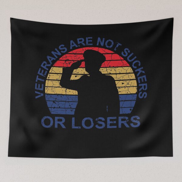 Item preview, Veterans Are Not Suckers Or Losers Vintage Style designed and sold by johnmgr21.