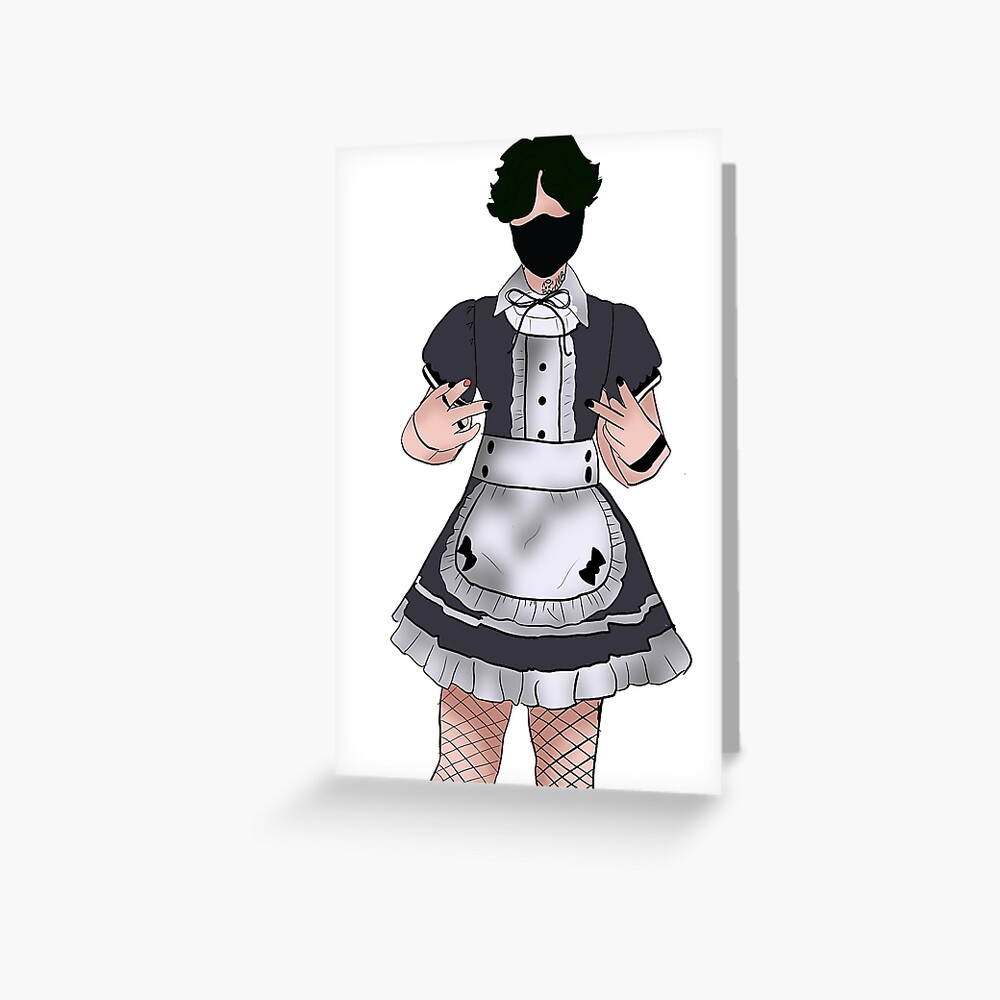 Maid dress boy 