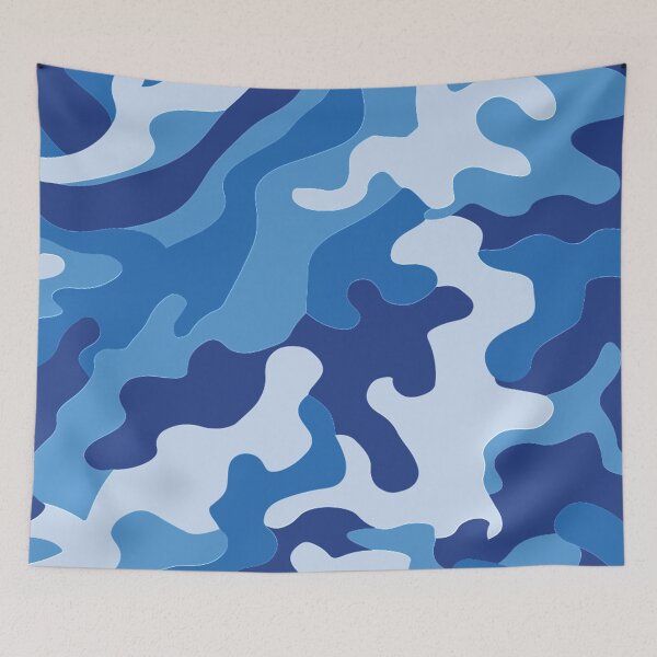 Item preview, Blue Camouflage designed and sold by artsy prada.