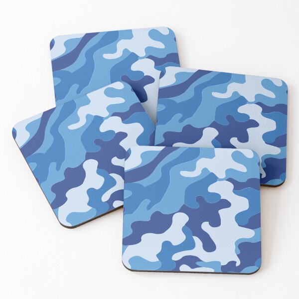 Item preview, Blue Camouflage designed and sold by artsy prada.