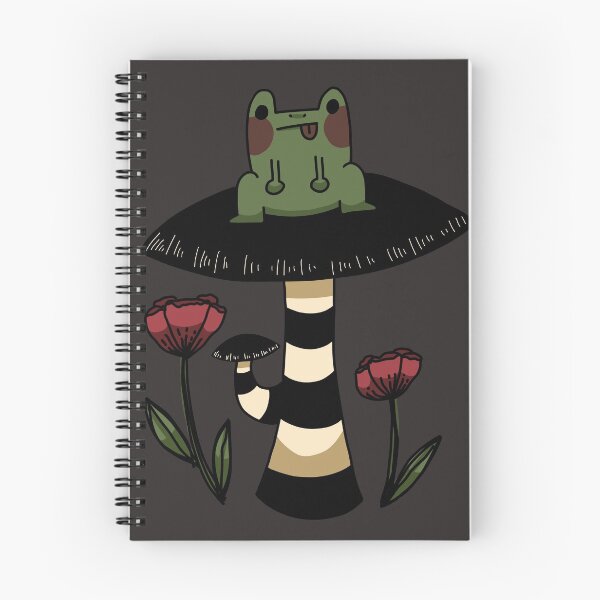 Item preview, A frog on a mushroom  designed and sold by OldRaspberry.